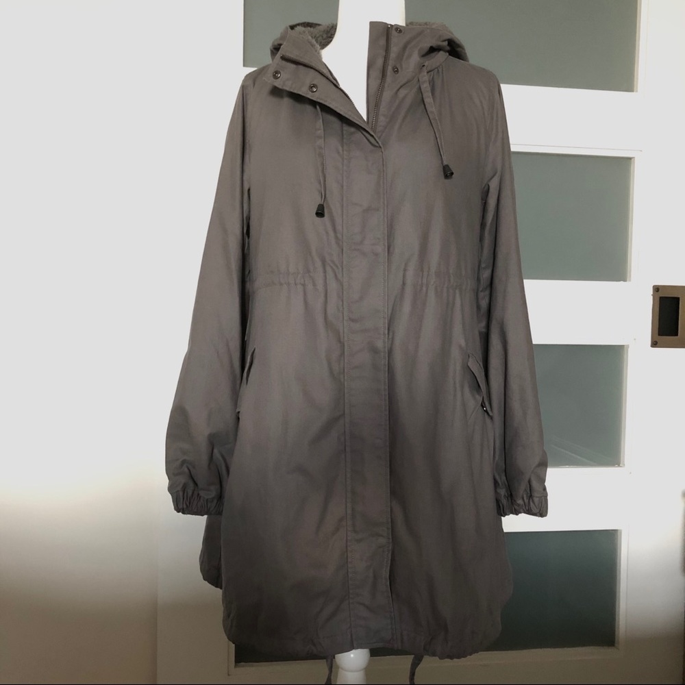 Garnet Hill Fleece-lined Coat